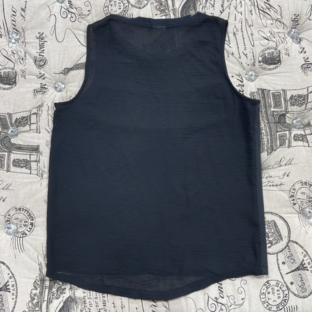 Vero moda short sleeved black blouse - Picture 2 of 3